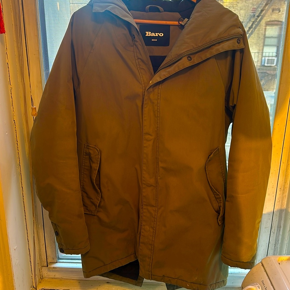 Baro Military & Field Hooded Parka Jacket
